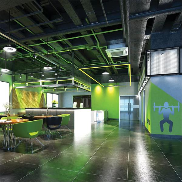 gym_mid CPRB LED Round Bay