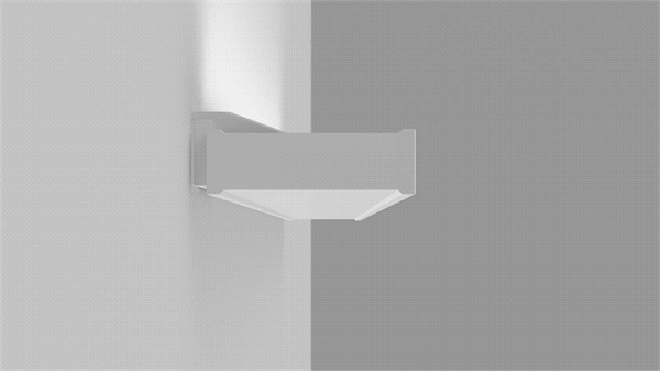 renna-wall-mount-square-ec-end-view_indirect_mid Renna Indirect Wall Static or Tunable White