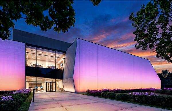 university-building-facade-with-saf-aurora-wide_mid SAF28A RGBW Aurora Floodlight